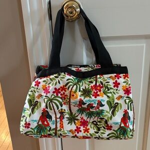 Tropical Print Women's Bag
